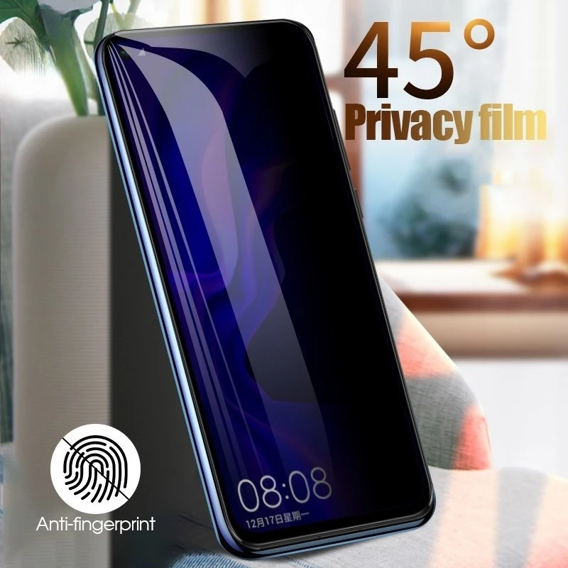 Kính cường lực bảo vệ màn hình chống gián điệp riêng tư cho Samsung Galaxy A13 A23 A33 A53 A73 M33 Note 10 Lite S21 S22 S23 Plus FE