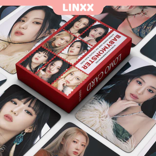 Linxx 55 Chiếc BABYMONSTER SHEESH Album Lomo Card Kpop Photocards Bưu Thiếp Series