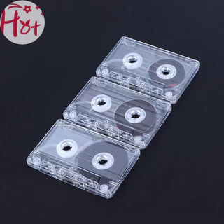 Máy nghe nhạc trống màu Cassette tiêu chuẩn Jr với băng âm thanh từ tính 45 / 60 / 90 phút Hộp lưu trữ trong suốt để ghi âm bài phát biểu VN