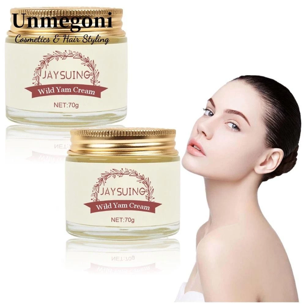 Unmegoni Wild Yam Cream, Kem làm trắng da chống lão hóa Wild Yam Cream, Loại bỏ tàn nhang đa chức năng Nuôi dưỡng ẩm cho da mặt