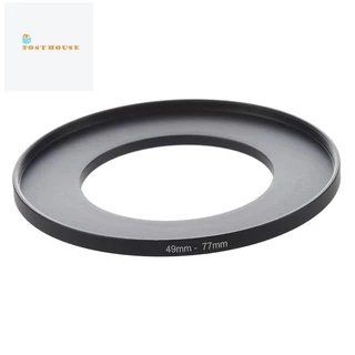 Bộ lọc ống kính máy ảnh Step Up Ring 49mm-77mm Đen