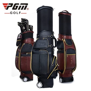 Túi đựng gậy golf hoàn toàn bằng da có bánh xe - PGM QB043 NEW