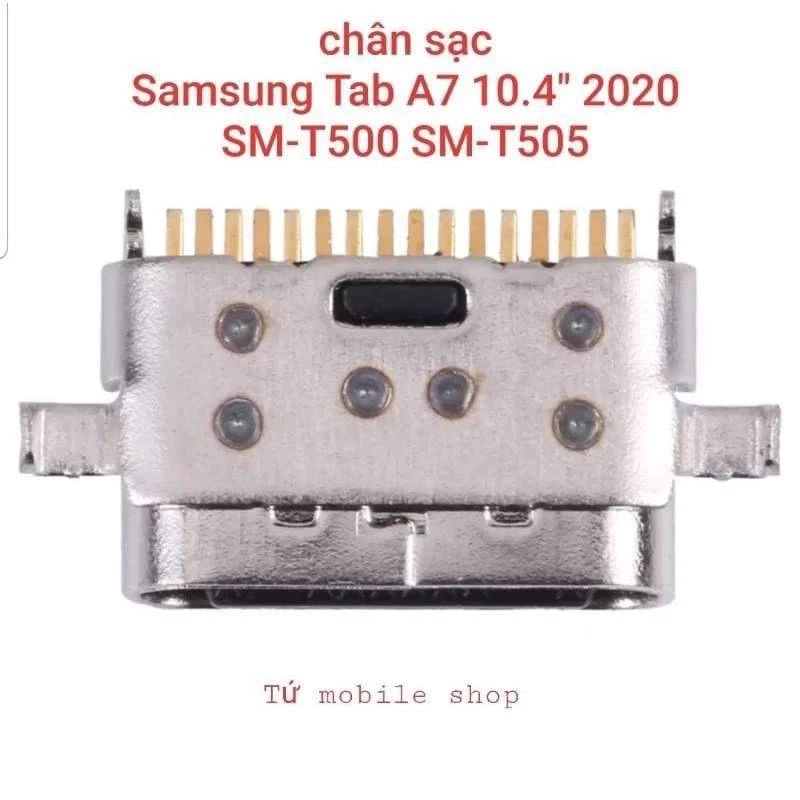 chân sạc sam sung tab a7 2020/t505/t500