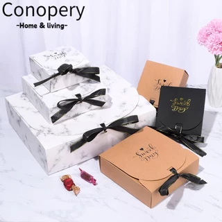 Conopery Candy Box Party Sáng tạo Quà tặng đơn giản Giấy Kraft