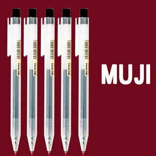 Muji Thời Trang 0.5mm Kính Thiên Văn Bút Gel Bút Báo Chí Văn Phòng Phẩm Cho Văn Phòng Sinh Viên