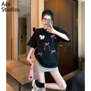 Ace Studios áo phông áo thun nữ croptop baby tee Comfortable Popular phổ biến Fashion WCS2440901 15Z240407