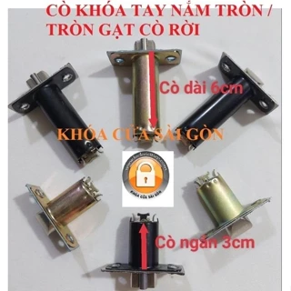 [Hỏa tốc HCM] CÒ KHÓA TAY NẮM TRÒN / TRÒN GẠT CÒ RỜI( Cò ngắn 3cm / Cò dài 6cm)