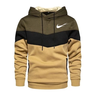 Áo len hoodie nam có đệm và dày mới