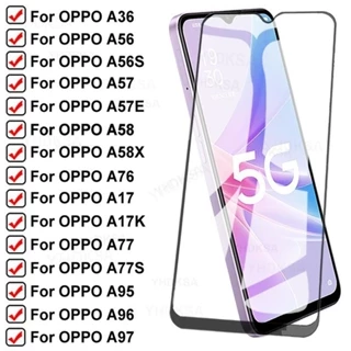 Oppo A36 A56 A57 a57e A58 a58x A76 A17 K A77 A95 A96 A97 rb2n 100D Kính Cường Lực Bảo Vệ Màn Hình