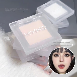 Myho Monochrome Matte Highlight Smokey Eye Shadow Palette Tinh tế lâu trôi Làm sáng không dễ phai Chống nước