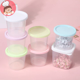 Yanca 1 Cái Mini Nước Sốt Nhựa Bóp Chai Hộp Gia Vị Salad Hộp Đựng Đồ Nướng Ngoài Trời Bento Hộp Cơm Trưa Phụ Kiện VN