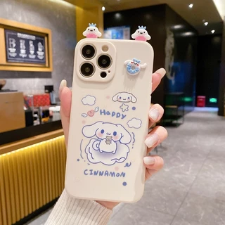 Dành Cho Samsung Galaxy S24 S23 S22 S21 S20 FE Plus Ultra Note8 9 10 20 Ultra TPU KT Dog Bear Ốp Điện Thoại