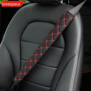 Lovespace 1PC 50cm / 75cm Dây an toàn ô tô Bảo vệ vai Tấm lót thoáng khí Phụ kiện nội thất ô tô Bốn mùa D1O3