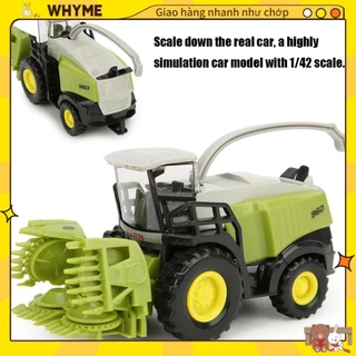 WHYME 1/42 Thu Nhỏ Đồ Chơi Máy Gặt Đập Hợp Kim Và Nhựa Xe Mô Hình Giáo Dục Trẻ Em Nông Trại