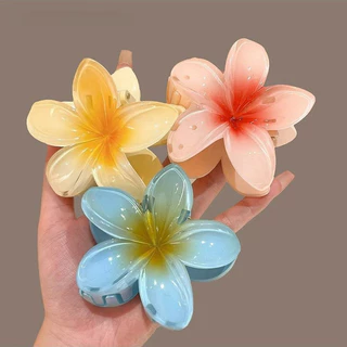 Kẹp Tóc Hoa Sứ Size To 8cm Kẹp Búi Sau Đầu