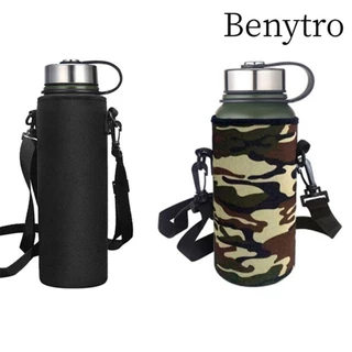 Benytro Nắp chai nước Phụ kiện cắm trại thể thao có dây đeo Túi Insulat Túi đựng cốc