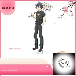 Mô hình Standee My Teen Romantic Comedy SNAFU. Completion Hikigaya yukino Phụ kiện trang trí để bàn góc học tập