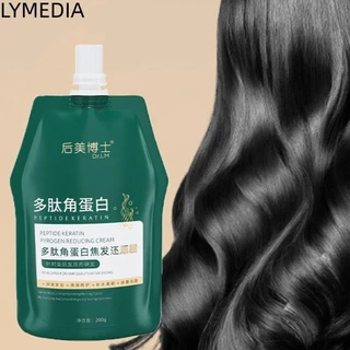 LYMEDIA Kem Phục Hồi Tóc Đốt Cháy, Polypeptide Keratin Điều Hòa Tóc, Nhuộm Tóc Hiệu Quả Sửa Chữa Khô Dưỡng Dầu Xả Perm