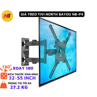 Giá treo tivi NB-P4, Khung treo tivi xoay đa năng North Bayou NB-P4 từ 32 đến 55 inch - Xoay mọi góc độ - GDCT