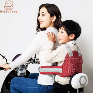 Hellobaby Xe Máy Điện Trẻ Em Đi Xe Đai An Toàn Đi Xe Đạp Bé Chống Rơi Đai Bảo Vệ Pin Xe Đạp Trẻ Em Dây