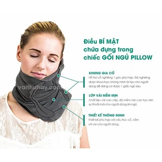 🎉 Gối ngủ kê cổ Travel Pillow - Gối ngủ với thiết kế thông minh, tiện lợi  🎁