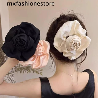 Mxfashionestore Bắt Tóc Hoa Hồng, Kẹp Tóc Cua Hoa Hồng Vải, Tóc Handmade Bắt Hoa Phụ Kiện Tóc Đi Biển