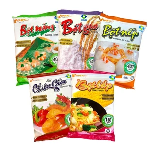 Bột Tài Ký Food đủ loại 150g và 400g( Bột năng,Bột Gạo,Bột nếp,Bột bắp ,...)