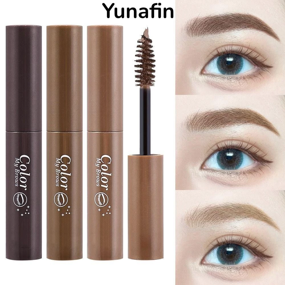 Yunafin Lông Mày Tint, Kem Nhuộm Dạng Lỏng Chống Thấm Nước Lâu Dài, Trang Điểm Không Phai Màu Nâu Tự Nhiên Hình Xăm Lông Mày Nữ