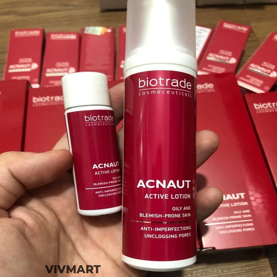 Lotion chấm mụn sưng viêm Biotrade Acnaut Active Lotion