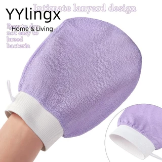 YYlingx Găng Tay Tắm Da Mịn Rayon Massage Tẩy Tế Bào Chết Khăn