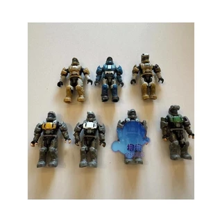 Ins MEGABLOKS HALO HALO‎Đồ chơi khối xây dựng mô hình nhỏ số lượng lớn Hell Paratrooper ODST