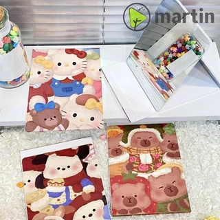 Gương trang điểm gấp MARTIN1, Gương trang điểm có thể gập lại Capybala Pochacco, Gương mỹ phẩm Gương để bàn Kawaii dễ thương Gương trang điểm nữ bé gái