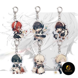 Móc khóa BLUE LOCK ver NỘI TRỢ in hình anime chibi mica acrylic phụ kiện dễ thương