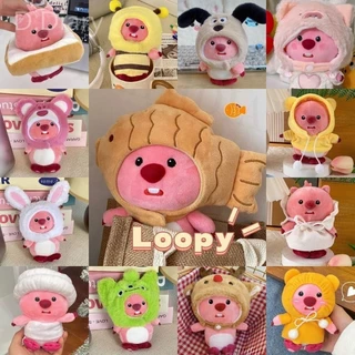 Loopy Beaver Móc Khóa Búp Bê Nhồi Bông Dễ Thương Dreamdiary Valentine's Day Gift Hải Ly Con Búp Bê Chìa Khóa