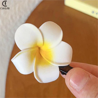 [Cagjb] Cô Gái Mùa Hè Hoa Bên Kẹp Phụ Kiện Tóc Frangipani Mũ Đội Đầu Kẹp Tóc Cô Gái Nhỏ Và Tinh Tế Dễ Thương Kẹp YOMG