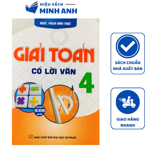 Sách - Giải toán có lời văn lớp 4 (HA)