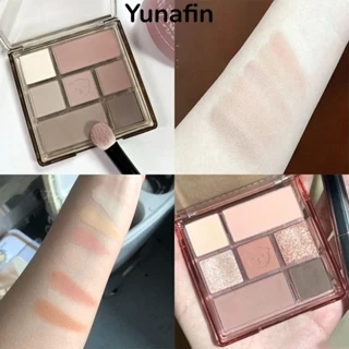 Yunafin Bảng Phấn Mắt, Bảng Trang Điểm Chống Thấm Nước Shimmer, Màu Đất Sắc Tố Cao Sáng Bóng Ngọc Trai Lấp Lánh Phấn Mắt Trang Điểm Mắt