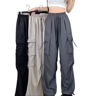 Quần hộp dây 4 màu 5 size chất kaki mềm hot, unisex nam nữ mặc được Pants Kem