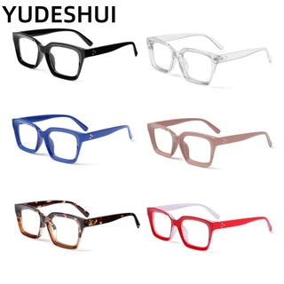 YUDESHUI Kính đọc sách Diopter + 1.0 ~ + 4.0 Khung lớn vuông độ phân giải cao