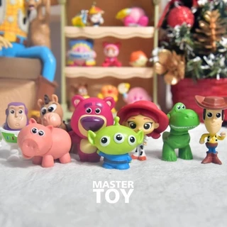 Câu Chuyện Đồ Chơi Buzz Lightyear Người Ngoài Hành Tinh Hành Động Các Bức Tượng Nhỏ Lotso Ô Tô Để Bàn Trang Trí Đồ Chơi Hoạt Hình Dễ Thương Mini Mô Hình Ins Búp Bê Quà Tặng Sinh Nhật Cho Bé Trai Bé Gái