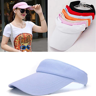 Mũ che nắng Cotton thoáng khí có thể điều chỉnh Sunhat dành cho nữ cho quần vợt