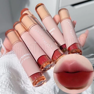 Toot DODO Smooth Nonstick Cup Lip Tint - Son môi chống thấm nước và lâu trôi - Matte Velvet Lip Glaze - Bùn môi dưỡng ẩm màu đỏ - Mỹ phẩm trang điểm Hàn Quốc