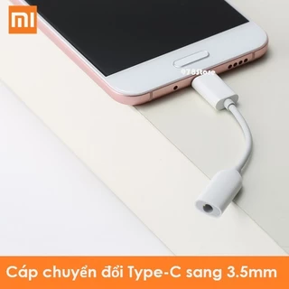 Cáp chuyển từ Type-C sang jack âm thanh 3.5 mm Xiaomi - Adapter chuyển USB type C sang 3.5mm Xiaomi