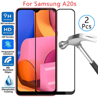 Vỏ kính cường lực bảo vệ màn hình 9d cho vỏ samsung a20s trên galaxy a 20s 20 a20s điện thoại bảo vệ túi coque samsunga20s