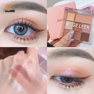 7 Màu Độ bão hòa thấp Bảng phấn mắt Lâu trôi Shimmer Eye Shadow Full Matte Smoothing Tinh tế Trang điểm mắt hàng ngày