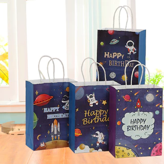 TÚI GIẤY ĐỰNG QUÀ CHỦ ĐỀ HAPPY BIRTHDAY VŨ TRỤ T.CRAFT HOUSE