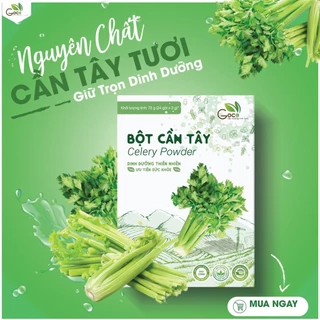 [MÃ GIẢM 10K còn 110k] Bột Cần Tây Nguyên Chất Goce - Hộp 72 gam  (24 gói x 3g)