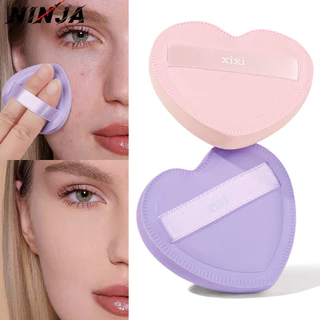 Bông Kẹo Trang Điểm Puff - Phụ Kiện Trang Điểm - Air Cushion Cosmetic Puff - Bọt Biển Trang Điểm Sử Dụng Khô Ướt - Phấn Mỹ Phẩm Đa Năng - Di Động, Chuyên Nghiệp