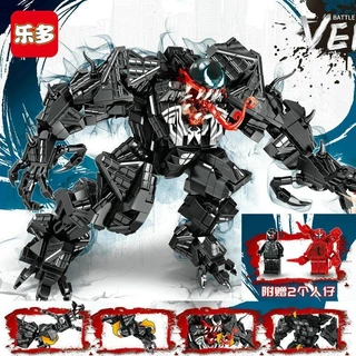 Sản phẩm mới Tương thích Lego Venom Guardian Khối xây dựng Mecha khổng lồ Bé trai Trẻ em Mô hình đồ chơi lắp ráp giáo dục