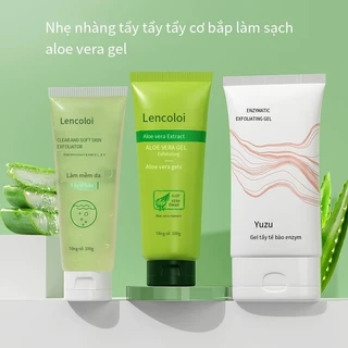 Gel tẩy tế bào chết da mặt Aloe Vera Tẩy tế bào chết toàn thân